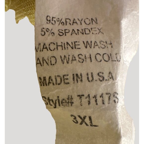 Yellow Shamaim Open-Front Cardigan Short Sleeves Top L - Picture 6 of 6